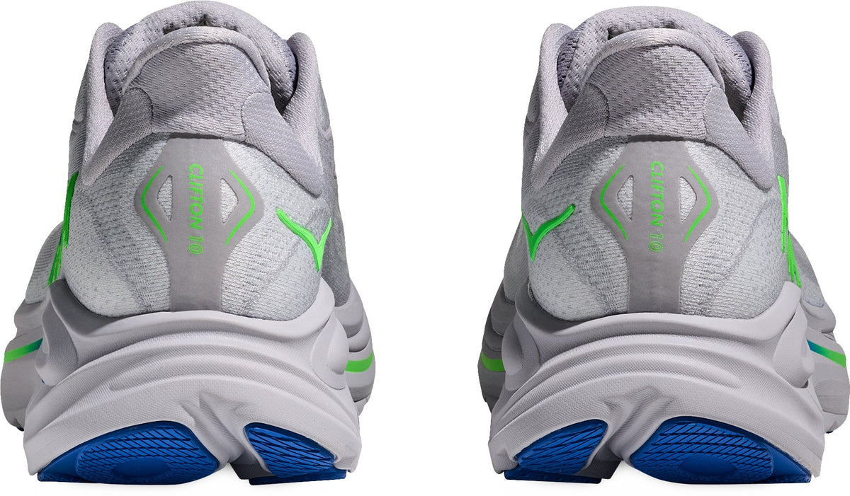 Hoka Clifton 10 Men's Running Shoes - Grey - View 5