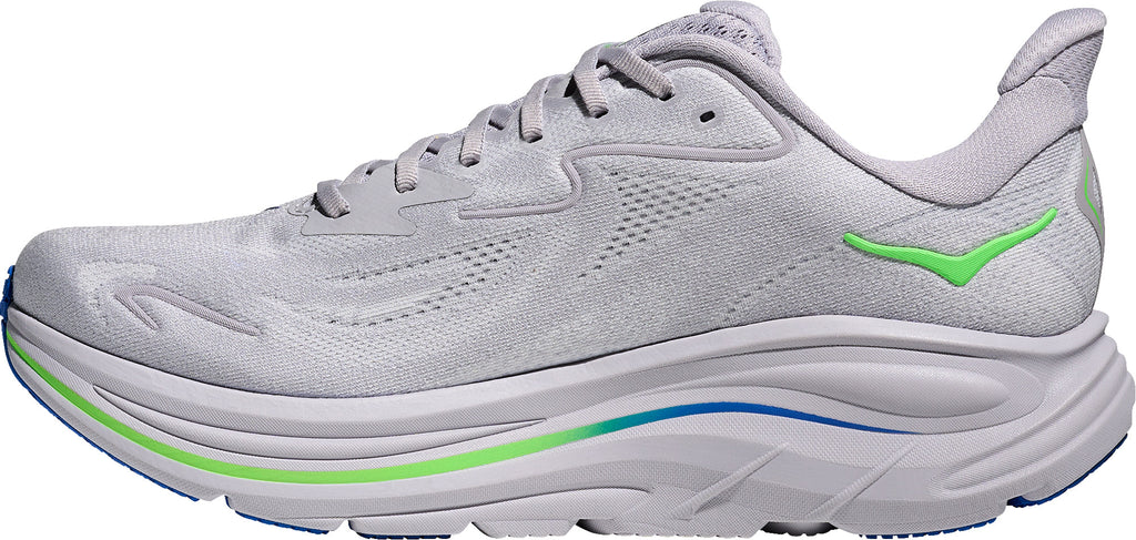 Hoka Clifton 10 Men's Running Shoes - Grey - View 3