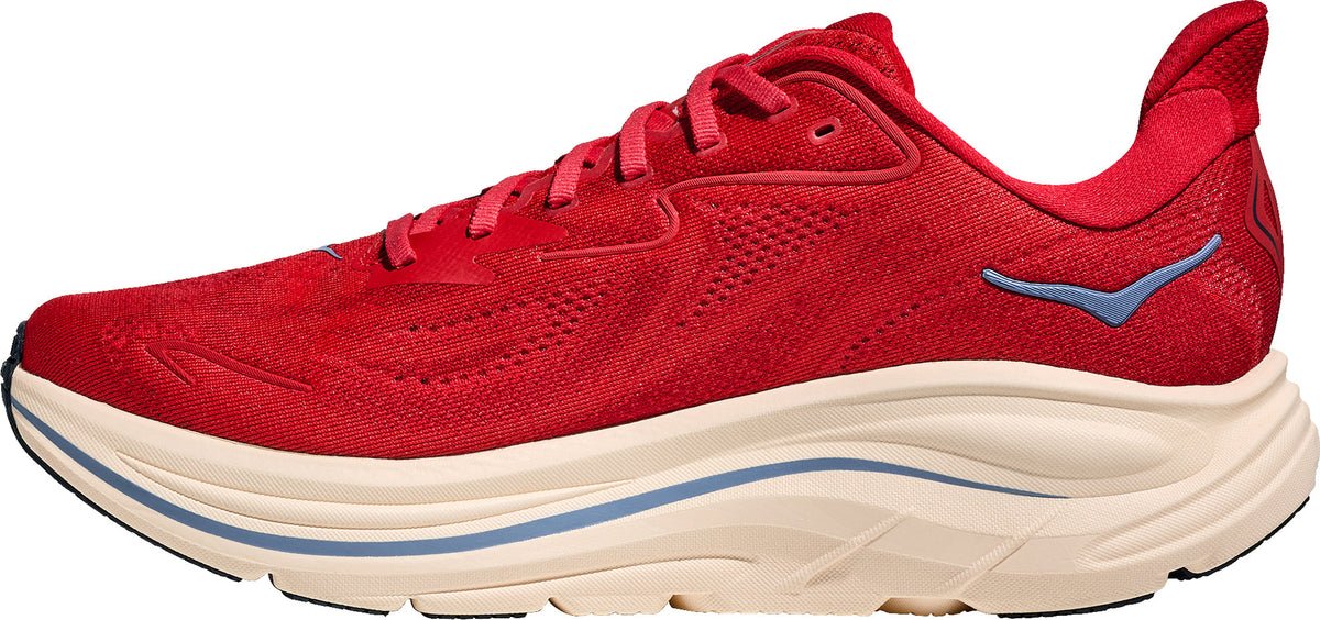 Hoka Clifton 10 Men's Running Shoes - Red - View 3