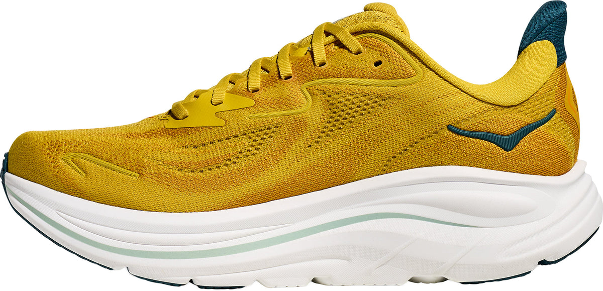 Hoka Clifton 10 Men's Running Shoes - Yellow - View 3