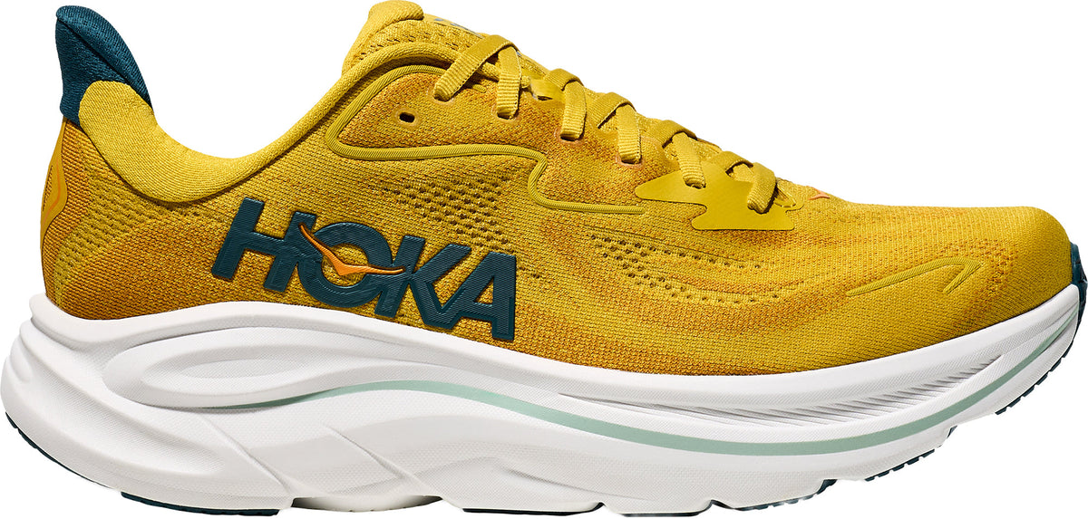 Hoka Clifton 10 Men's Running Shoes - Yellow - View 1