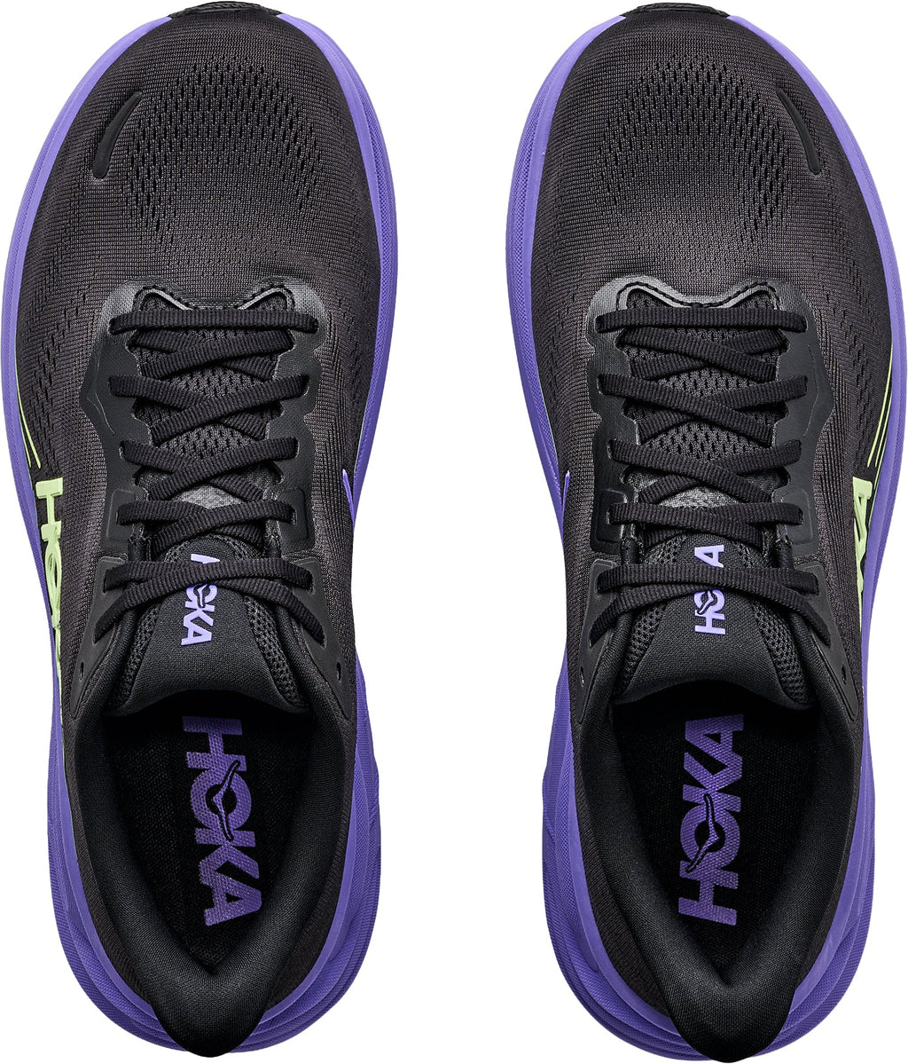 Hoka Clifton 11 Men's Running Shoes - Black - View 4