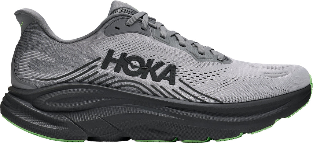 Hoka Clifton 11 Men's Running Shoes - Grey - View 1