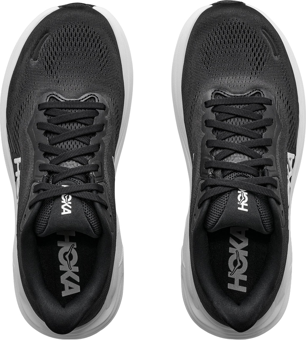 Hoka Clifton 11 Women's Running Shoes - Black - View 4