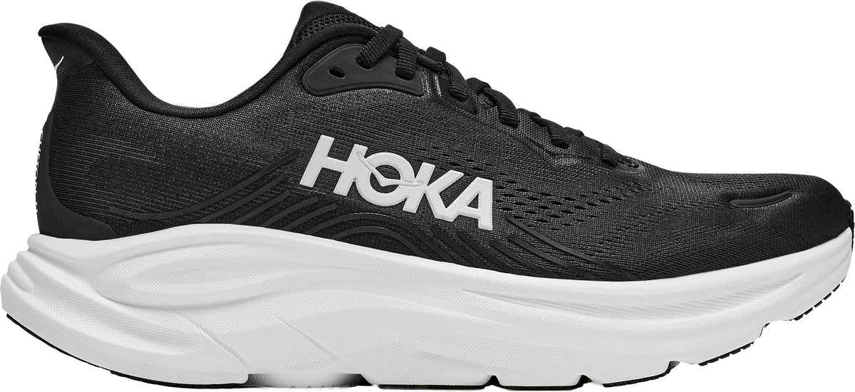 Hoka Clifton 11 Women's Running Shoes - Black - View 1