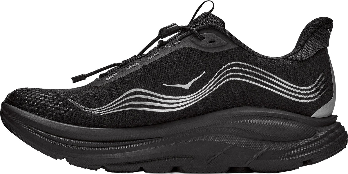 Hoka Clifton 11 GORE-TEX Men's Running Shoes - Black - View 3