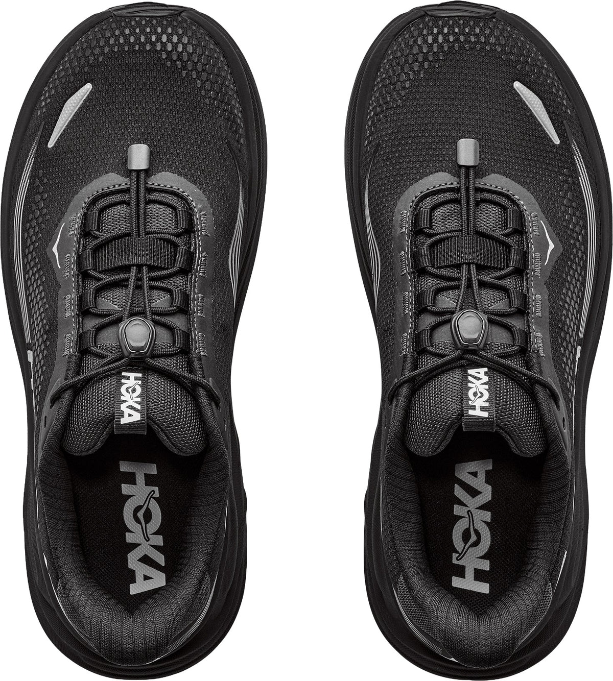 Hoka Clifton 11 GORE-TEX Men's Running Shoes - Black - View 4