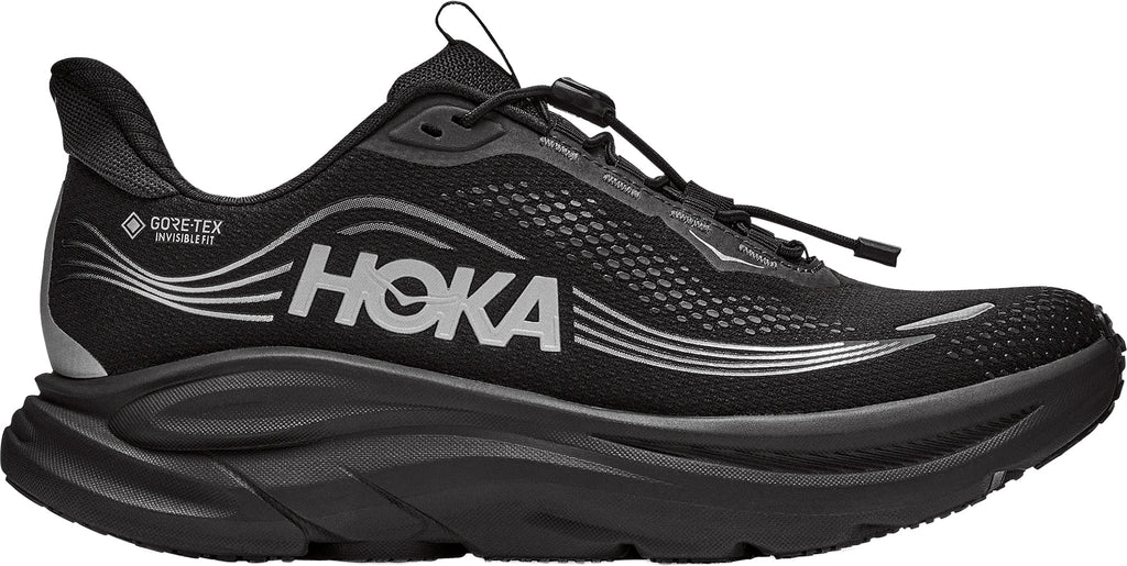 Hoka Clifton 11 GORE-TEX Men's Running Shoes - Black - View 1
