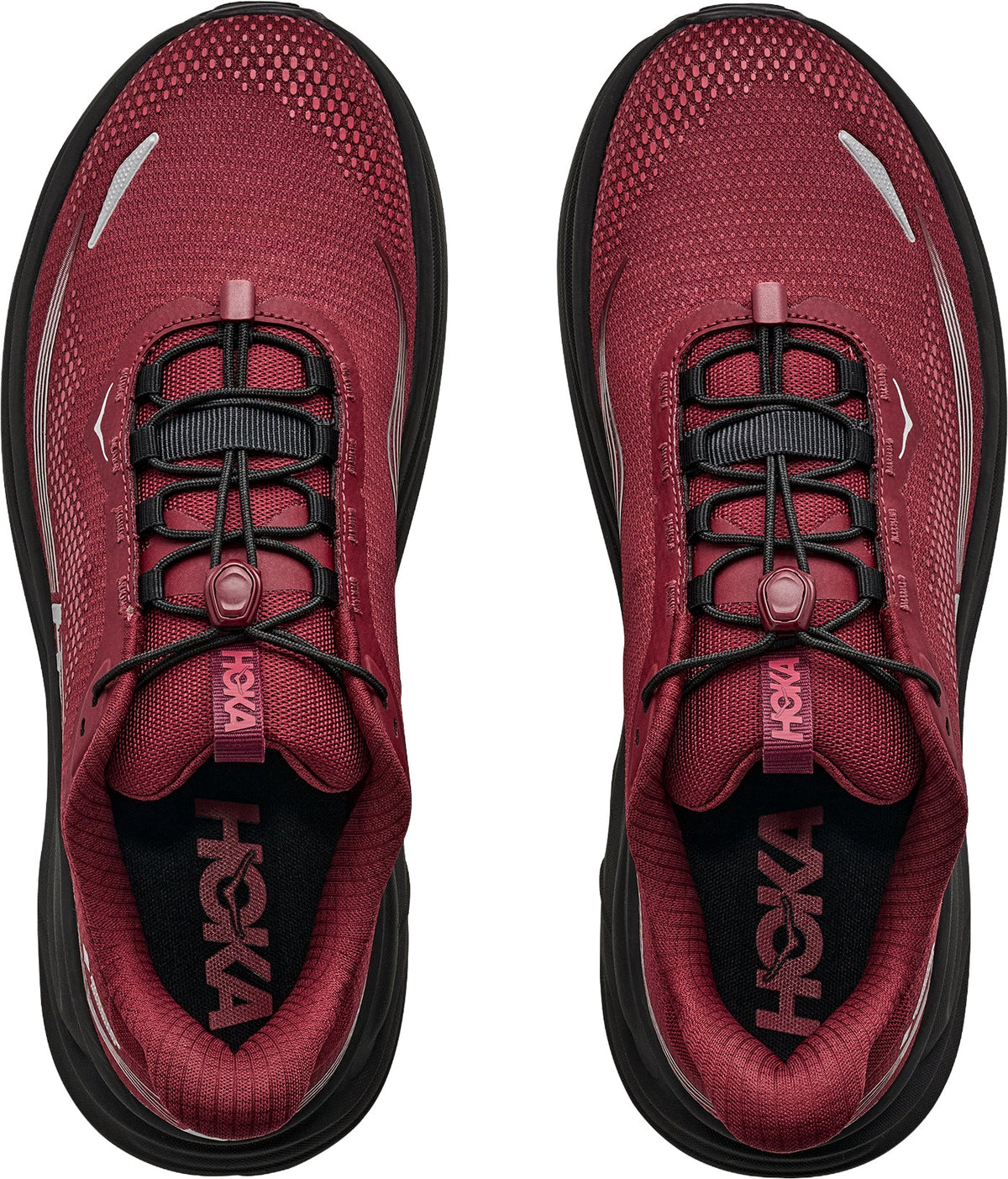 Hoka Clifton 22 GORE-TEX Men's Running Shoes - Red - View 4