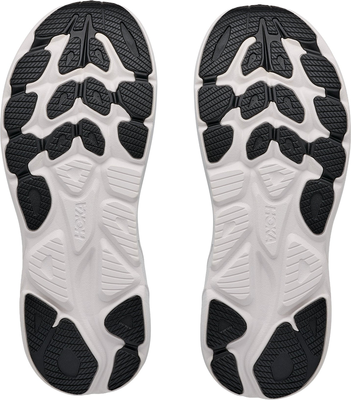 Hoka Clifton 11 WIDE FIT Men's Running Shoes - White - View 2