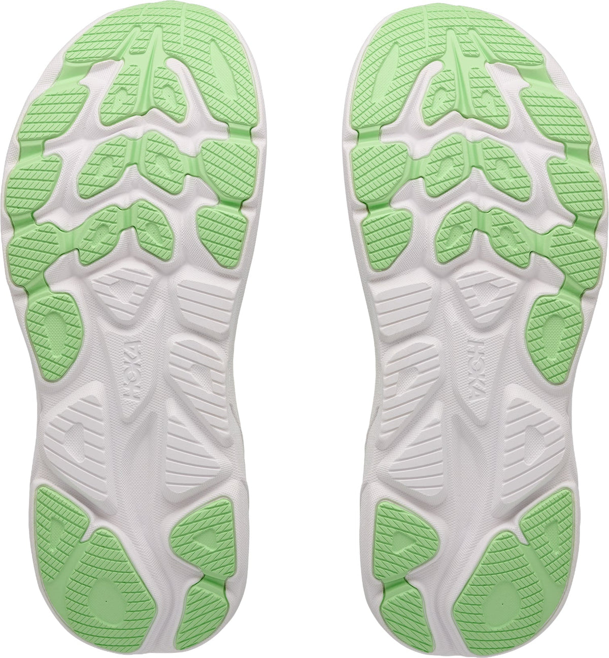 Hoka Clifton 11 WIDE FIT Women's Running Shoes - White - View 2