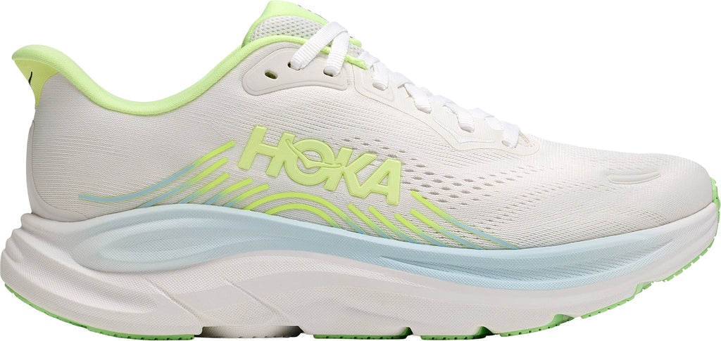 Hoka Clifton 11 WIDE FIT Women's Running Shoes - White - View 1