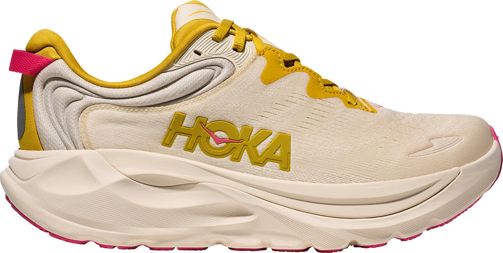 Hoka Gaviota 6 Women's Running Shoes - Cream - View 1