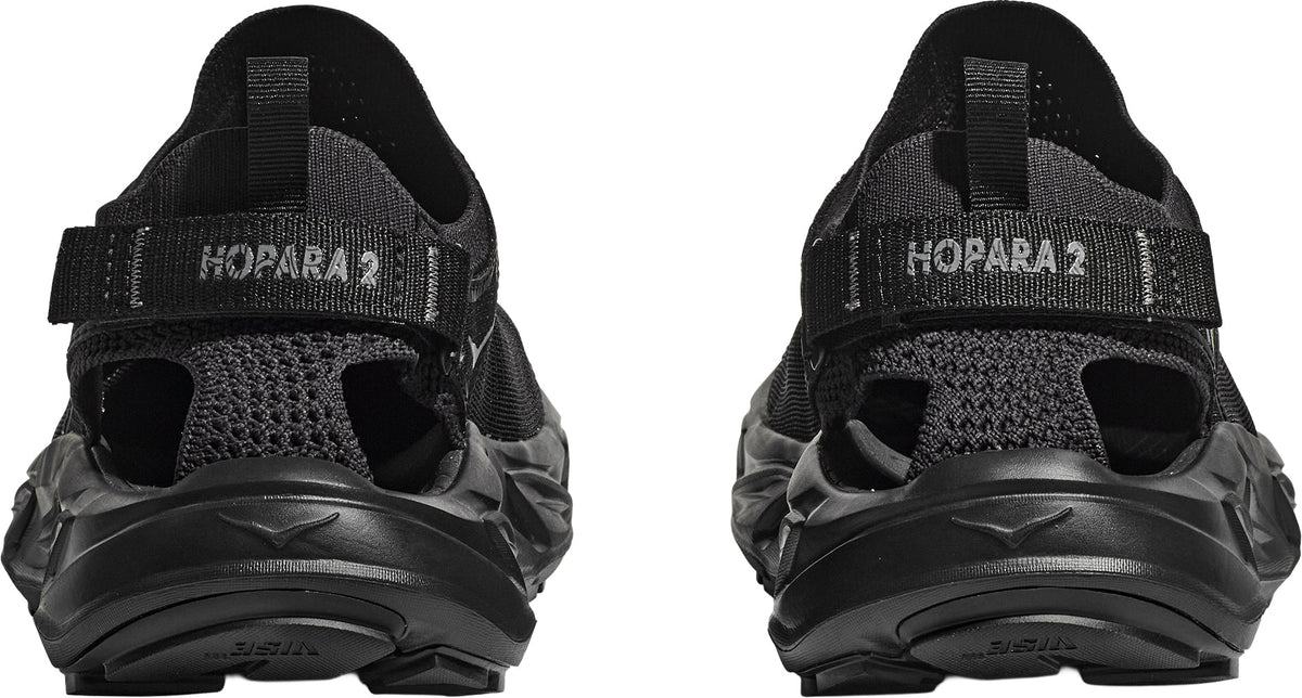 Hoka Hopara 2 Men's Walking Sandals - Black - View 5