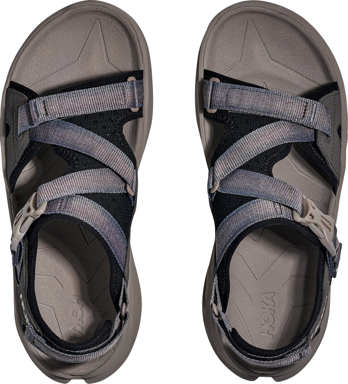 Hoka Infini Hike TC Men's Walking Sandals - Black - View 4