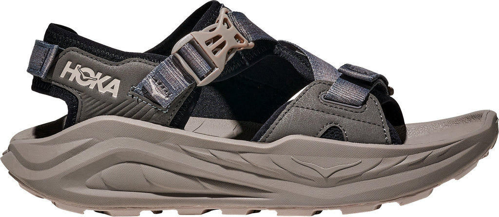 Hoka Infini Hike TC Men's Walking Sandals - Black - View 1