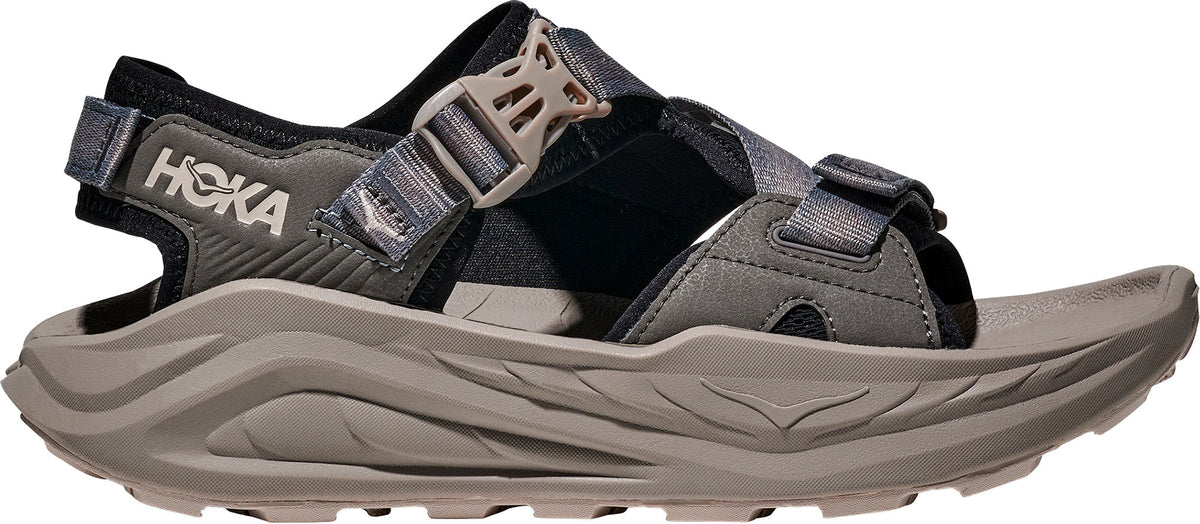 Hoka Infini Hike TC Men's Walking Sandals - Black - View 1