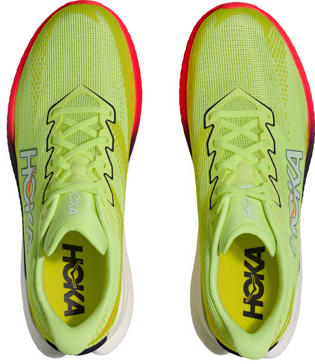 Hoka Mach X 3 Men's Running Shoes - Yellow - View 4