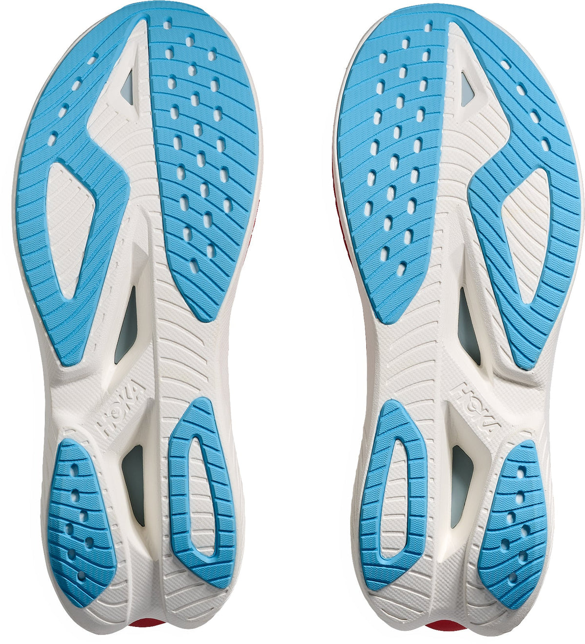 Hoka Mach X 3 Men's Running Shoes - White - View 2