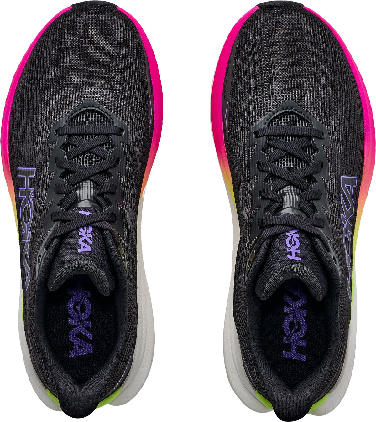 Hoka Mach X 3 Women's Running Shoes - Black - View 4