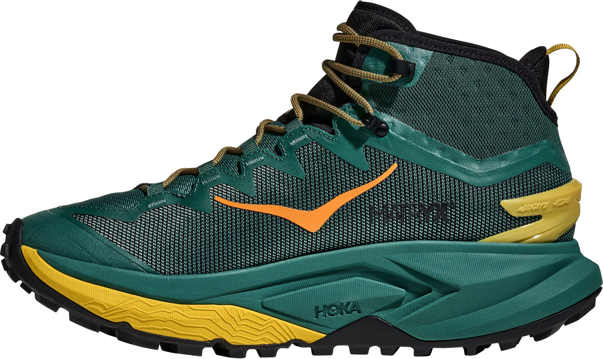 Hoka Mafate Men's Walking Boots - Green - View 3