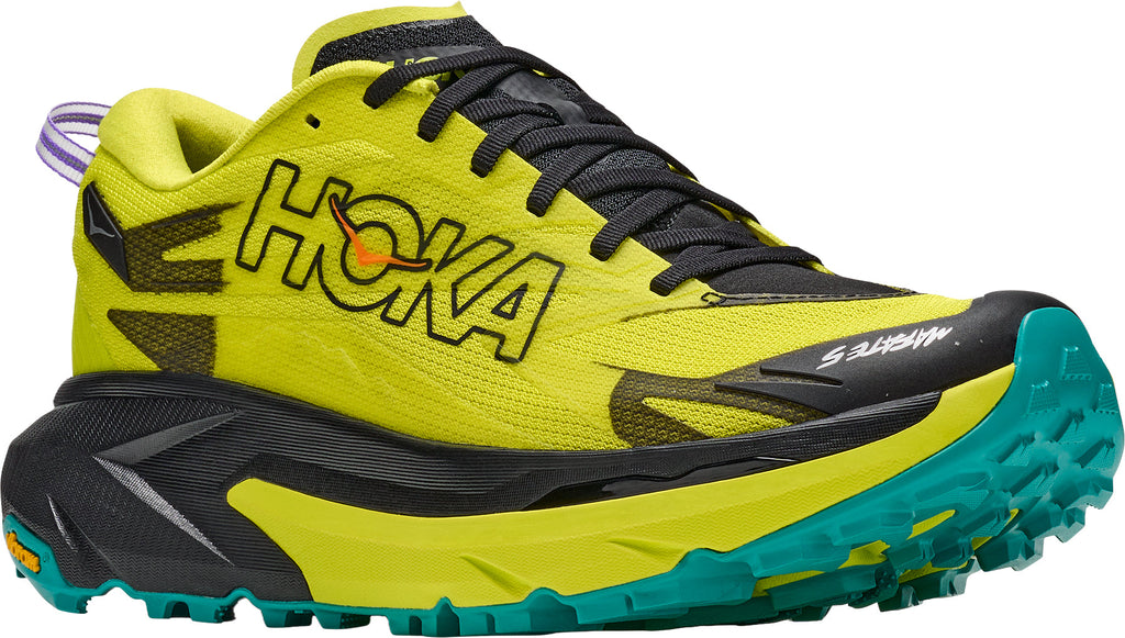 Hoka Mafate 5 Men's Trail Running Shoes - Yellow - View 6