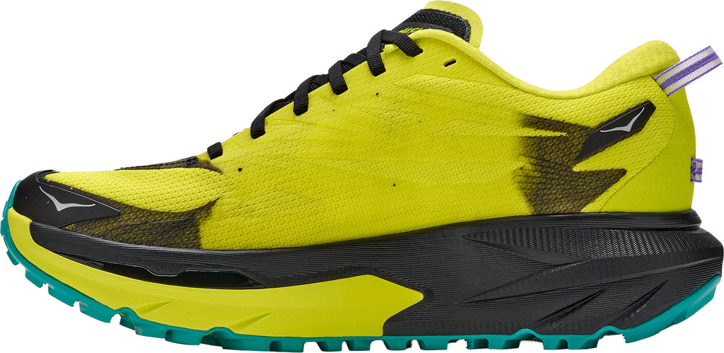 Hoka Mafate 5 Men's Trail Running Shoes - Yellow - View 3