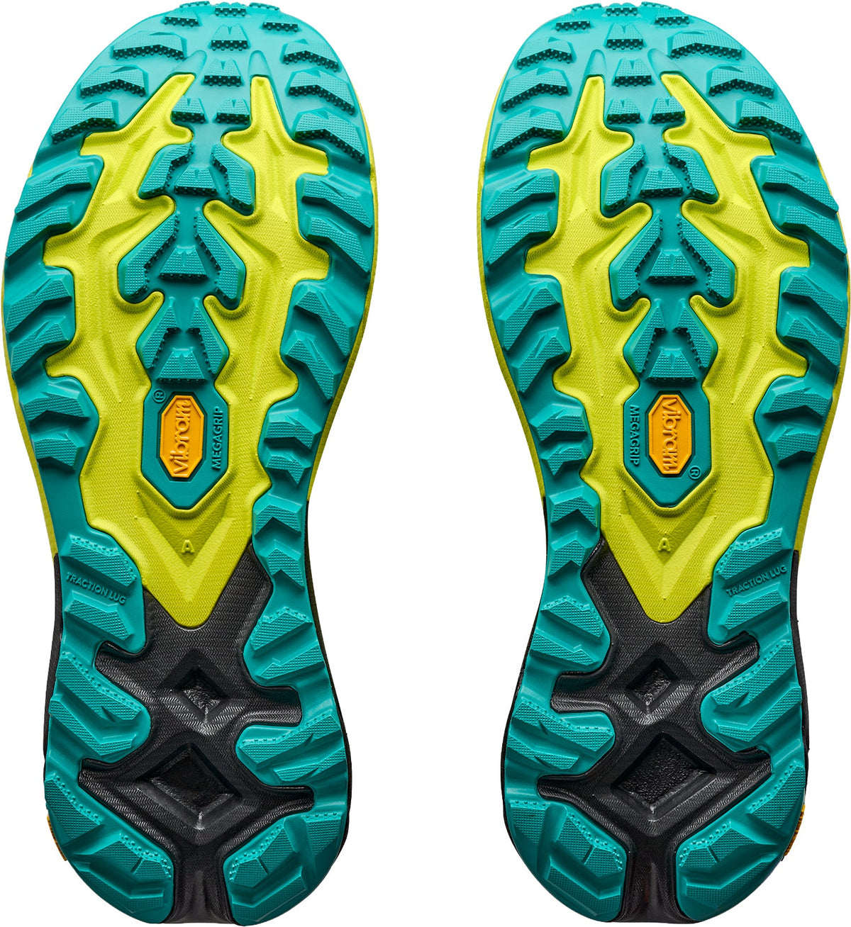 Hoka Mafate 5 Men's Trail Running Shoes - Yellow - View 2
