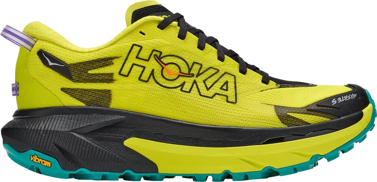 Hoka Mafate 5 Men's Trail Running Shoes - Yellow - View 1