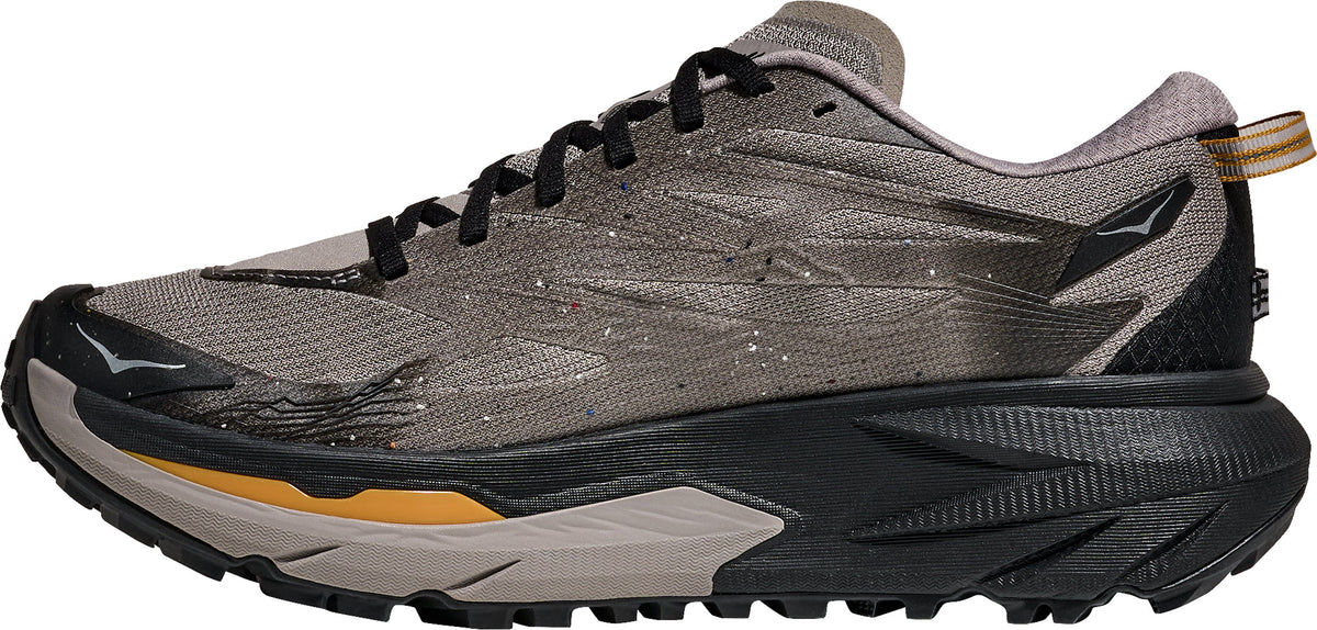 Hoka Mafate 5 Men's Trail Running Shoes - Grey - View 3