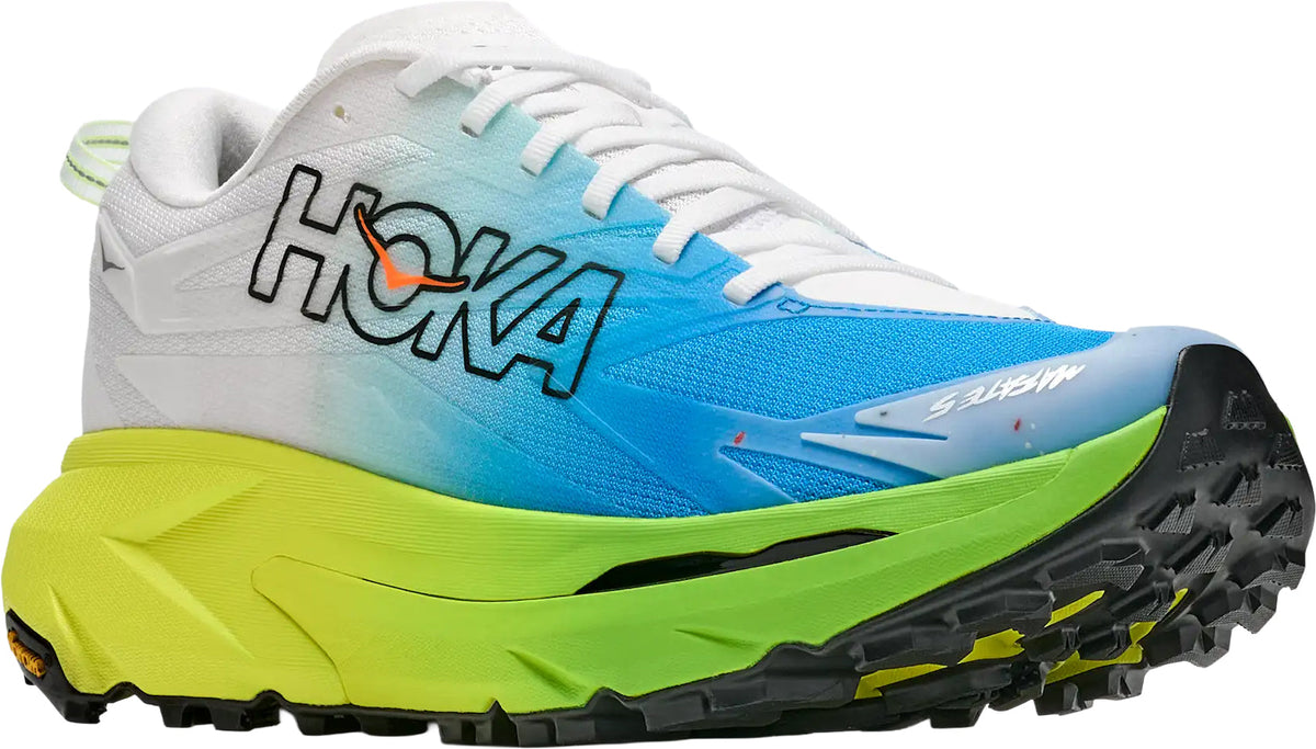 Hoka Mafate 5 Men's Trail Running Shoes - White - View 6