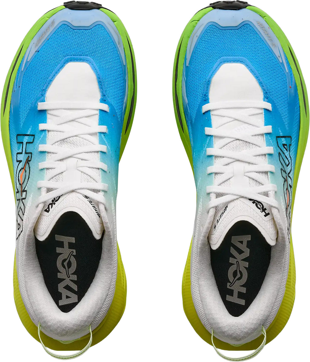 Hoka Mafate 5 Men's Trail Running Shoes - White - View 4