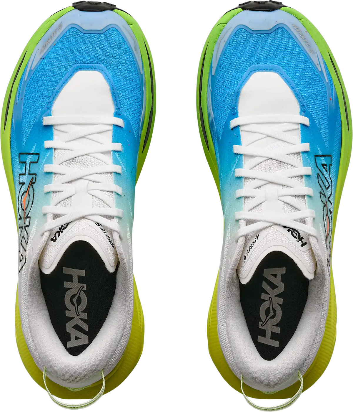 Hoka Mafate 5 Men's Trail Running Shoes - White - View 4