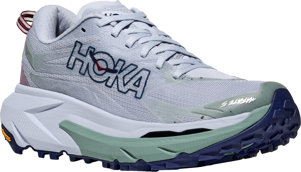 Hoka Mafate 5 Women's Trail Running Shoes - Blue - View 6
