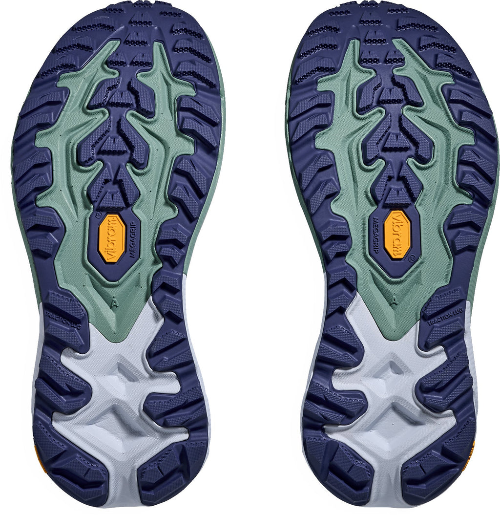 Hoka Mafate 5 Women's Trail Running Shoes - Blue - View 2