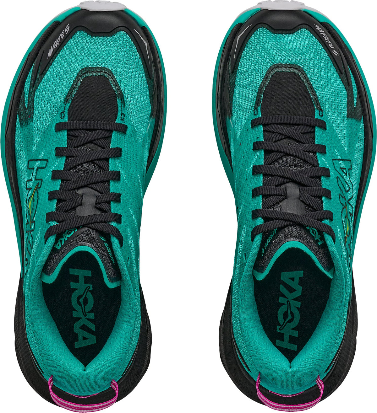 Hoka Mafate 5 Women's Trail Running Shoes - Green - View 4