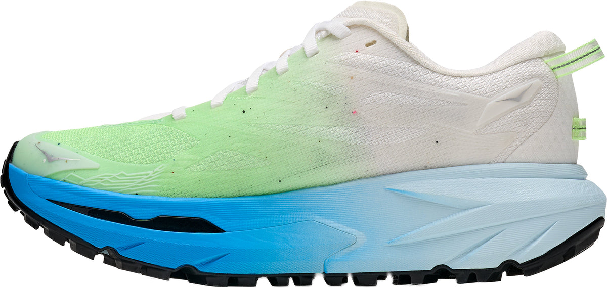Hoka Mafate 5 Women's Trail Running Shoes - White - View 3