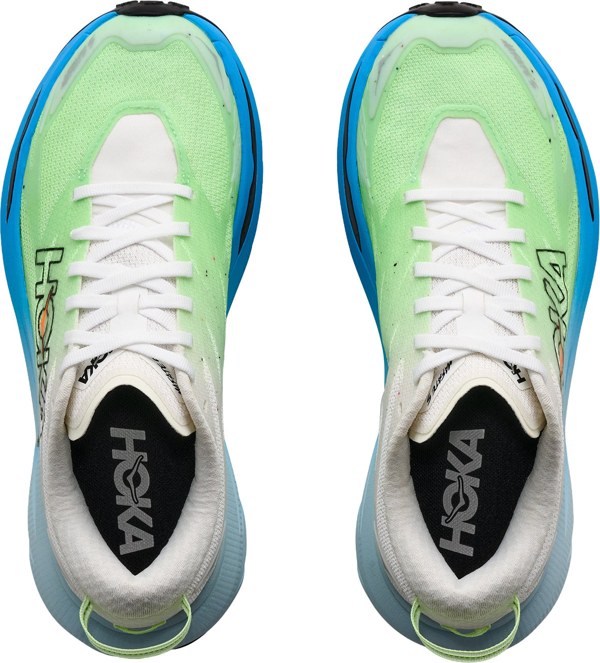 Hoka Mafate 5 Women's Trail Running Shoes - White - View 4