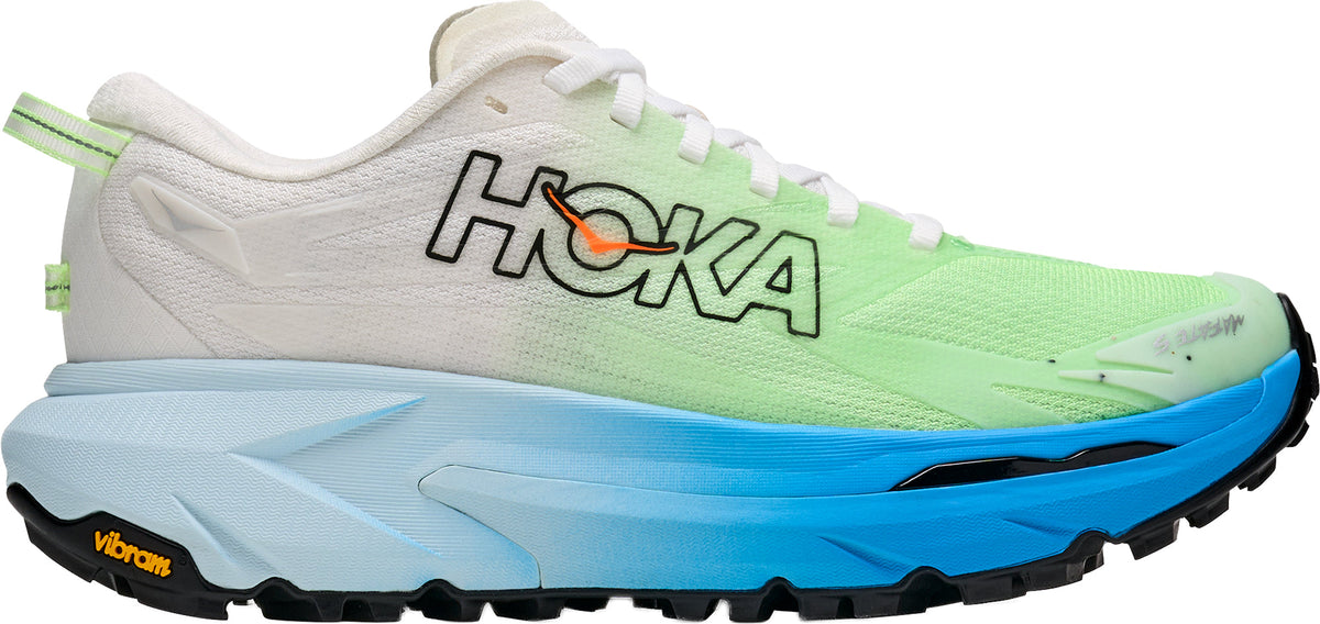 Hoka Mafate 5 Women's Trail Running Shoes - White - View 1