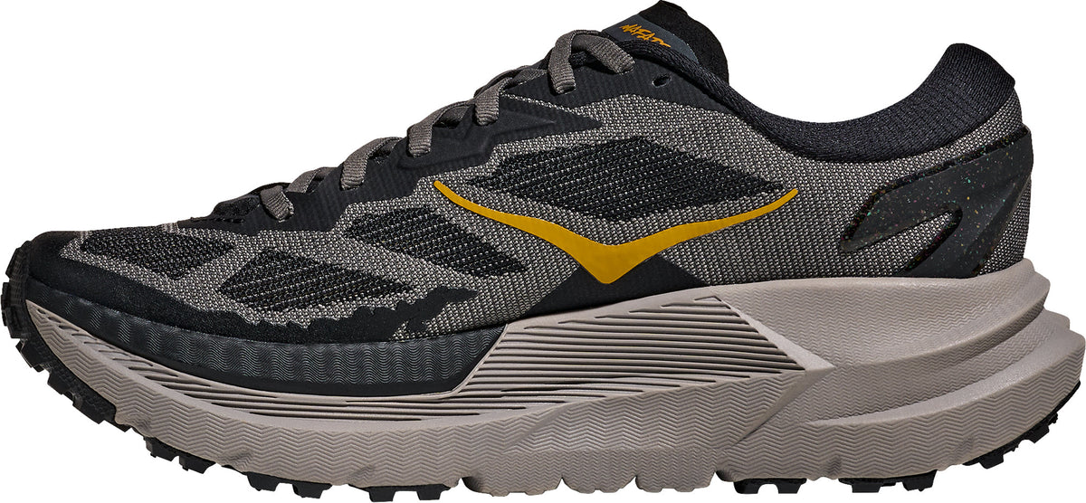 Hoka Mafate X Men's Trail Running Shoes - Black - View 3