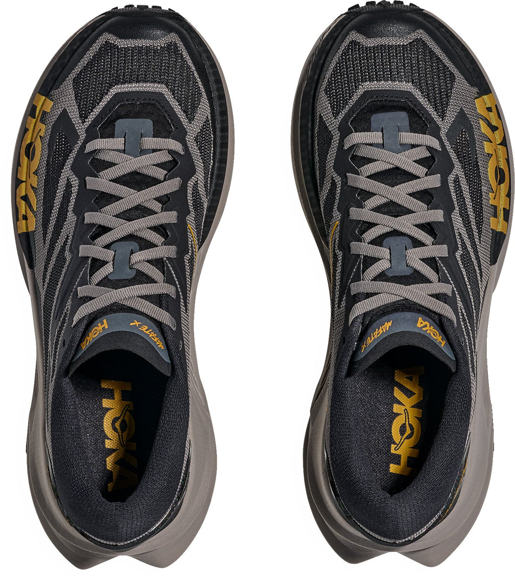 Hoka Mafate X Men's Trail Running Shoes - Black - View 4