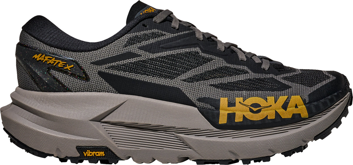 Hoka Mafate X Men's Trail Running Shoes - Black - View 1