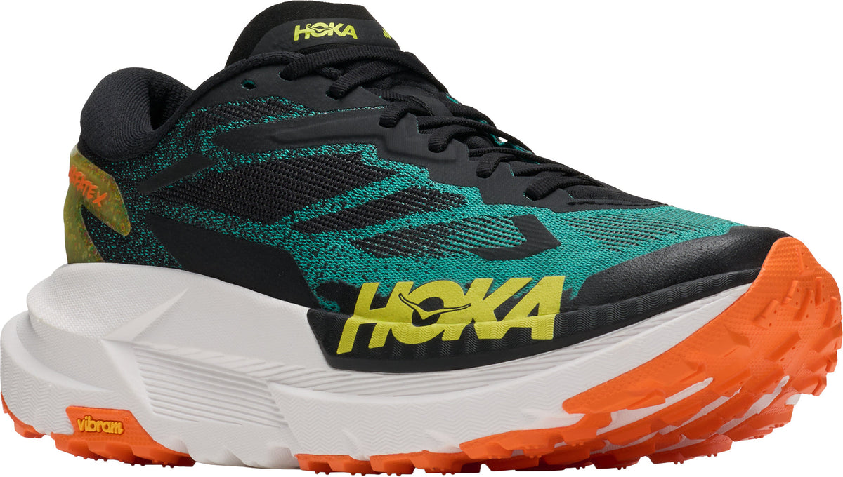 Hoka Mafate X Men's Trail Running Shoe - Black - View 6