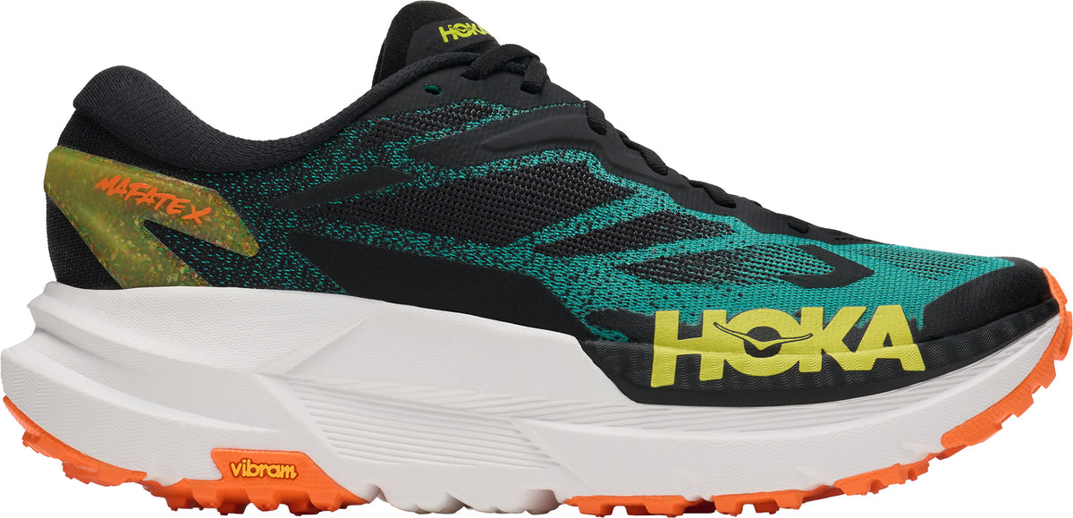Hoka Mafate X Men's Trail Running Shoe - Black - View 1
