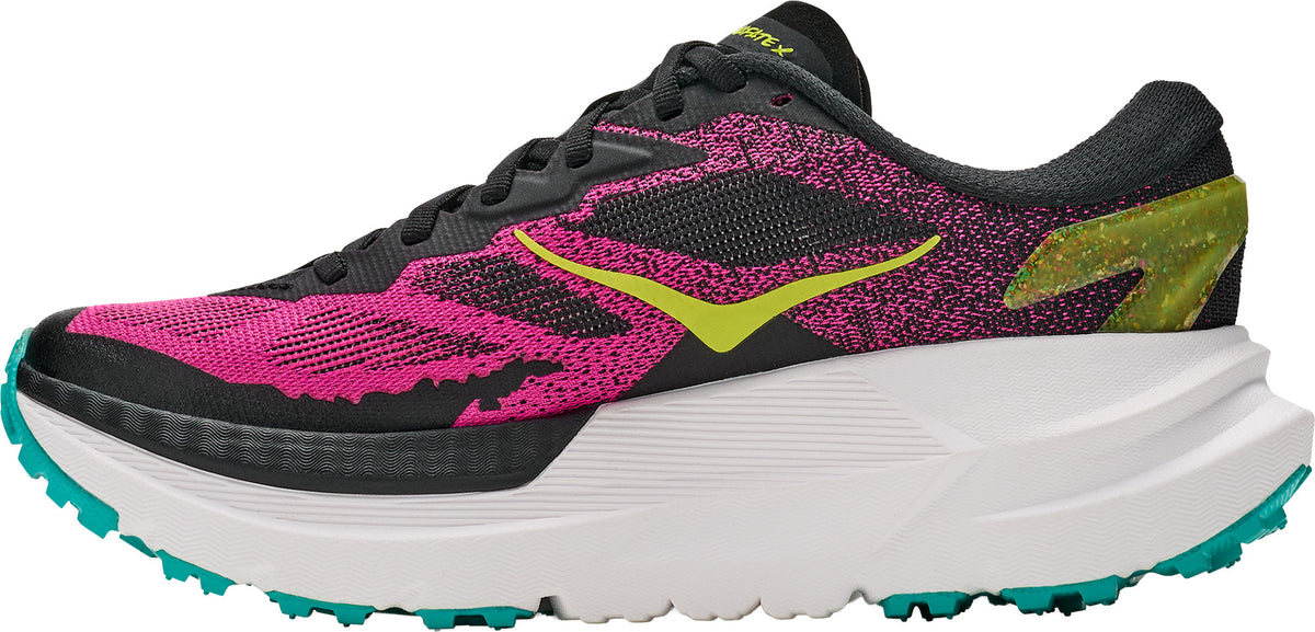 Hoka Mafate X Women's Trail Running Shoes - Black - View 3