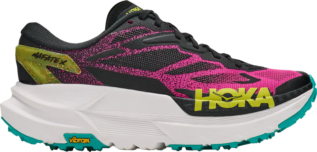 Hoka Mafate X Women's Trail Running Shoes - Black - View 1