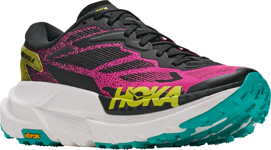 Hoka Mafate X Women's Trail Running Shoes - Black - View 6