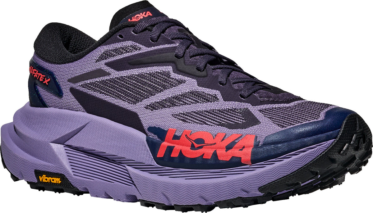 Hoka Mafate X Women's Trail Running Shoes - Purple - View 6