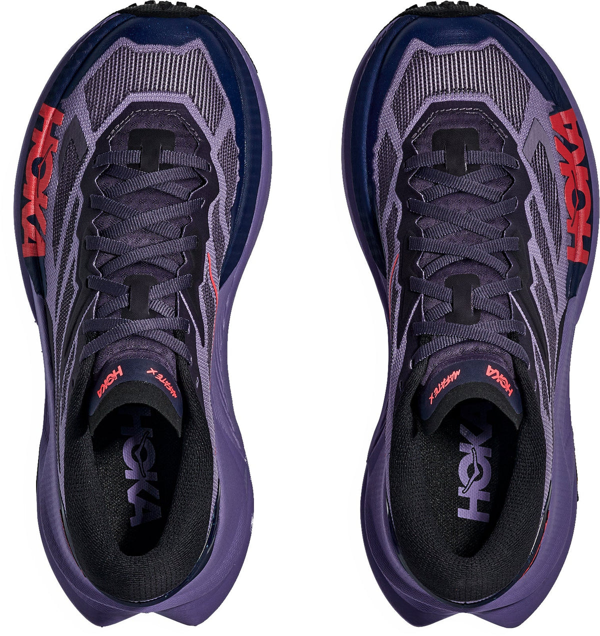 Hoka Mafate X Women's Trail Running Shoes - Purple - View 4