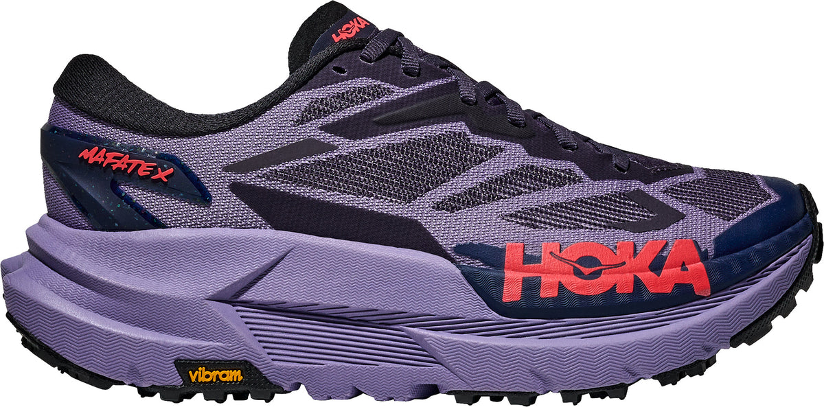 Hoka Mafate X Women's Trail Running Shoes - Purple - View 1